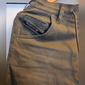 Diesel Jeans Khaki Jogger Jeans Hybrid